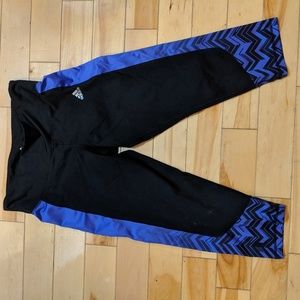 Adidas crop leggings